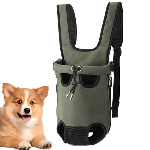 猫用キャリア バックパック レッグアウト、ペット トラベル レッグアウト バックパック 猫用, 子犬用キャリーバッグ, 調節可能なバックパックレッグアウトチェストキャリアペットフロント犬キャリアバックパック中小型犬用