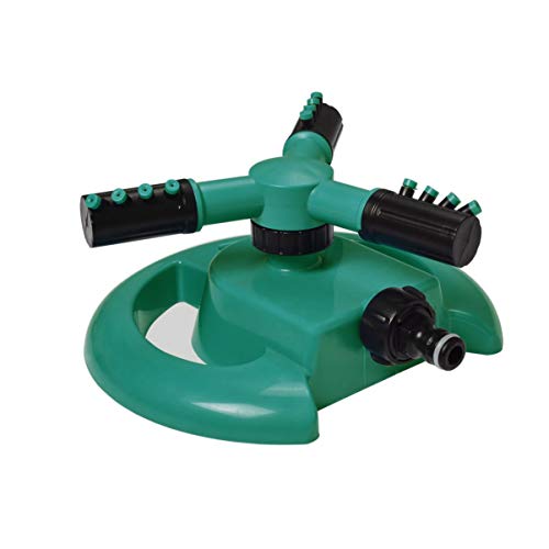 VILLCASE Aspersor de Gramado Aspersor de Jardim - Aspersor AutomÃ¡tico de Ãgua para Gramado 360 Grau