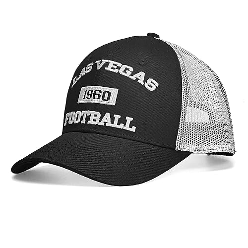 Image of Sport hat Trucker Hat for Men Women Classic Football Fans US Cities Mesh Adjustable Embroidered Baseball Cap