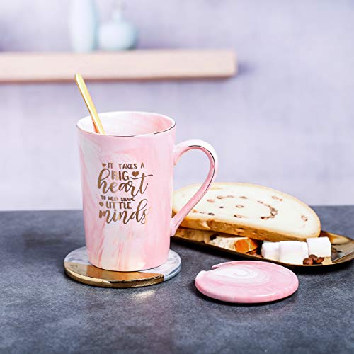 Teacher Appreciation Gifts - Teacher Gifts for Women from Student - Thank You - Christmas Gift for Teachers-14oz Coffee Mug, Birthday Retirement Graduation, Nice Gift Boxed