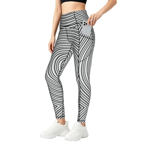 Leggings de moda YQTGBCED con bolsillos, pantalones deportivos de mujer que estilizan la silueta