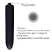 Powerful Bullet Vibrator with 10 Modes, Portable Mini Pocket Vagina Stimulator, Waterproof Super-Strong Adult Sex Toys for Women with Discreet Package
