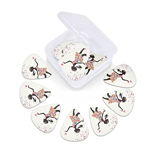 Girl Dance Butterfly Lot de 12 médiators pour guitare électrique, basse, ukulélé 0,46 mm/0,71 mm/0,96 mm d’épaisseur - Les Beatles, Paul McCartney, John Lennon, RIngo Starr, George Harrison Girl Dance Butterfly Lot de 12 médiators pour guitare électrique, basse, ukulélé 0,46 mm/0,71 mm/0,96 mm d'épaisseur – Image 7