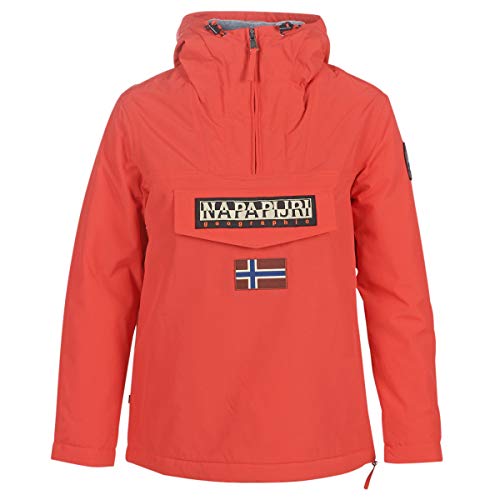 Napapijri Chaqueta para mujer., Rojo (High Risk Red Ra3)., XL