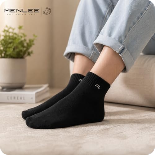 Image of Cotton Socks for Woman | Summer Socks for Women | Women Ankle Length Socks, Soft & Stretchable, Pastel Cute COLOURS, Lightweight Anti-Odor Daily Wear Gym Sports Athletic Socks