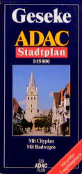 ADAC Stadtpläne, Geseke: Mit Cityplan, Radwegen und großer Umgebungskarte. Maßst. 1 : 15.000 u. 1 : 100.000