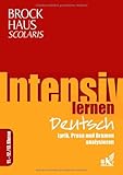  Brockhaus Scolaris Intensiv lernen Deutsch 11.-12./13. Klasse: Lyrik, Prosa, Dramen analysieren