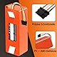 Homesuit 14,4V 6500mAh Ersatzakku für Xiaomi Roborock S5 S50 S51 S55 S6 S7 Xiaowa E20 E25 E35 Xiaomi Mijia Roboter Staubsauger Akku