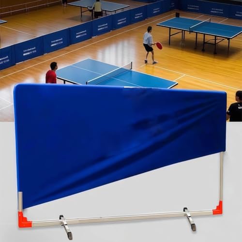 Tragbares Tischtennis-Trainingsleitblech mit schnellem Ball-Tonabnehmer, strapazierfähige Oxford-Tuch-Barriere für Court, Praxis & Zuhause