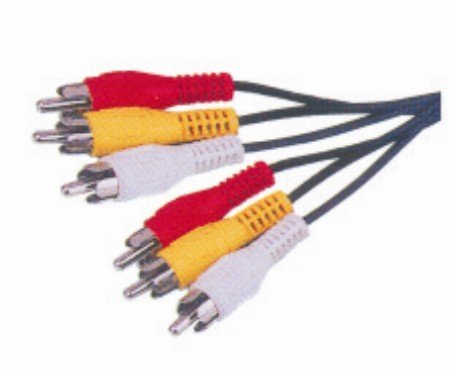 MAGNUM PRO MV125 25ft Composite Video and Stereo Audio Cable