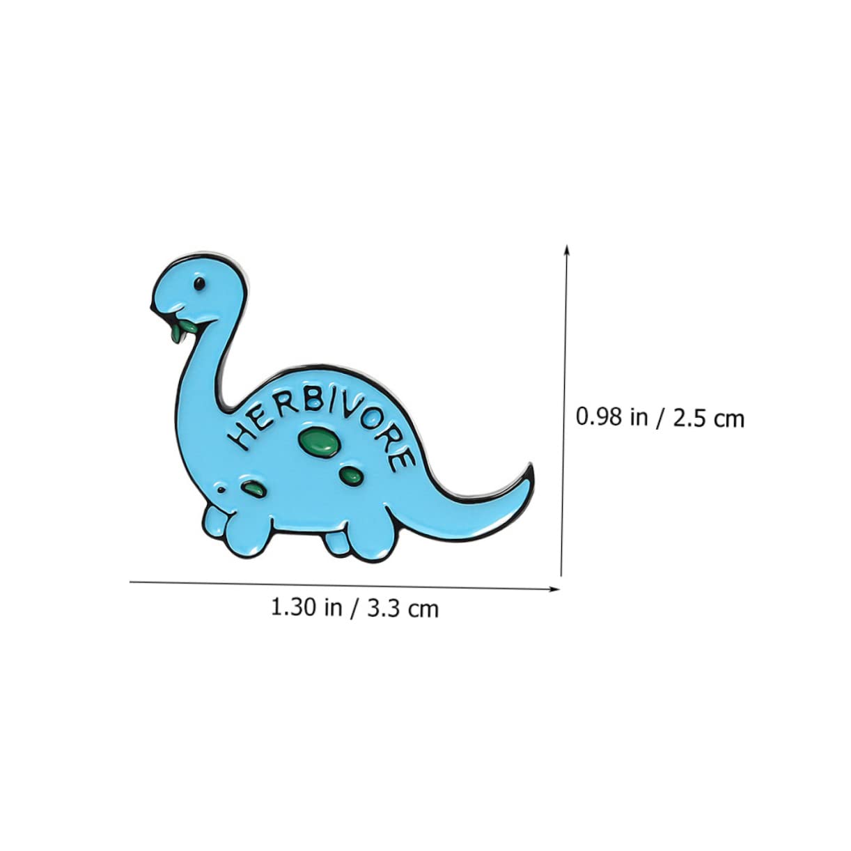 GALPADA 10 Stück Kleine Dinosaurier-Brosche Inspirierende Revers-Tier-Brosche Emaille-Revers Cartoon-Rucksäcke Emaille-Anstecknadel Damen-Rucksack- Kostümschmuck