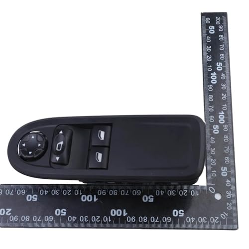 Commande lève-vitre compatible Citroën C3 96647495XT platine interrupteur de portière - 6