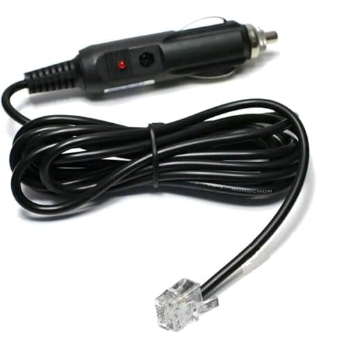 Radar Detector Power Cord, Radar Straight Power Cord Compatible with Uniden R3 R7 R1 Radar Detector, Escort Passport 9500i 8500 X50 Solo S2 Radar Detectors 12V Car Adapter (3.5 m / 11.5 ft)