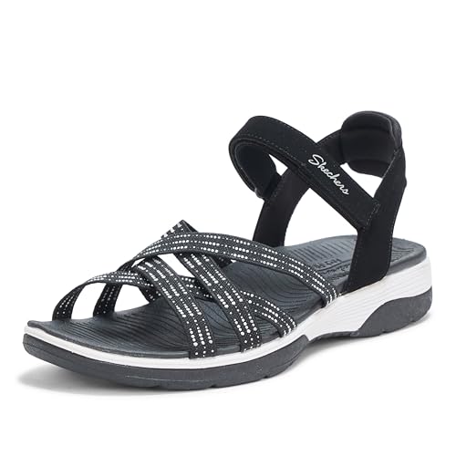Sandalias para mujer Skechers Arch Fit contra el cansancio plantar Reggae Sport