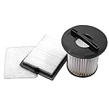 Contenu : 1x filtre d'échappement, 1x filtre central à lamelles, 1x filtre pré-moteur | Pièces de rechange et accessoires pour aspirateurs - par vhbw