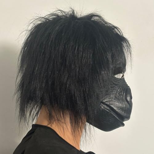 Masque d'animal en latex avec vision et confort optimisés - 6