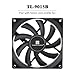 Thermalright AXP90 X36 Black Low Profile CPU Cooler, with 92mm TL-9015B Slim PWM Fan, ITX CPU Cooler, AGHP Technology, 36mm Height,for AMD AM4 AM5/Intel 1150/1151/1155/1851/1200/1700(AXP90 X36 Black)