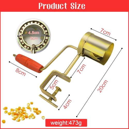 Image of 2Pcs Manual Hand Crank Corn Thresher Sheller