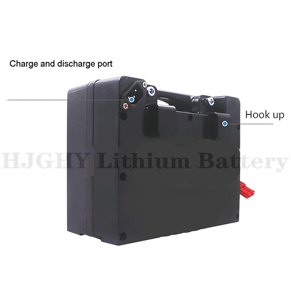 Batería de Litio para Silla de Ruedas eléctrica de 24 V, 12 Ah y 18 Ah, batería de Litio Recargable de 24 V con Cargador para Motor de Silla de Ruedas eléctrica de 0 a 500 W