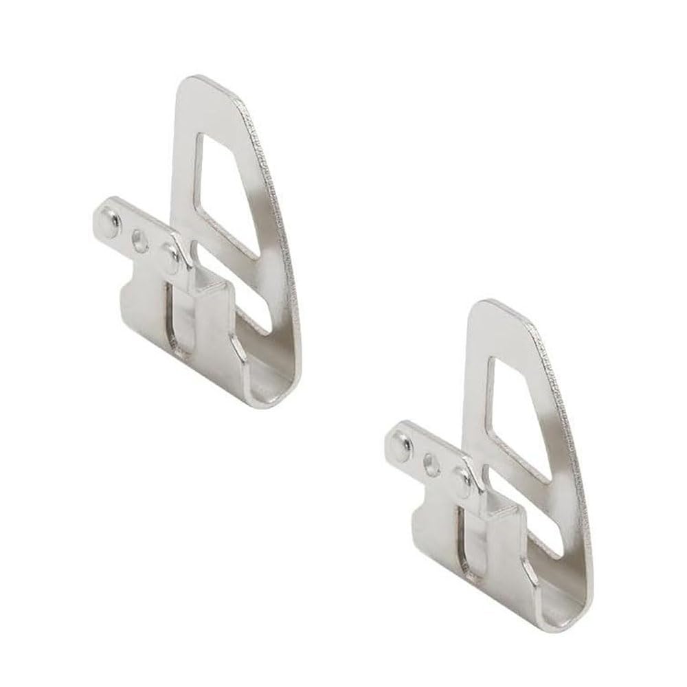 4 ganci per cintura in acciaio inox compatibili con strumenti Milwaukee M18, clip di ricambio per gancio per cintura 2604-20, 2604-22, 2604-22CT, 2797-22, include viti di montaggio
