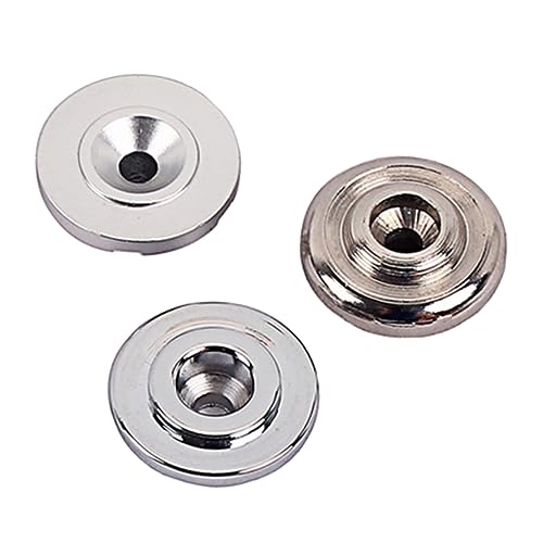ULDIGI 3PCS Bass Pressure String Tree Buckle Set Adjustable Silver Electric Guitar Bass Retainer Accessories for Enhanced String Stability