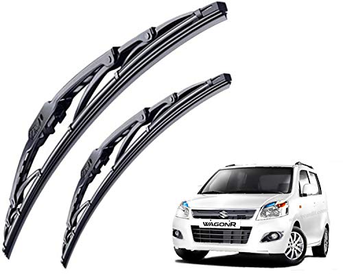 Image of WolkomHome High Performance OE Car Wiper Blade Replacement set of 2 Pc Right 20 inch Left 16 inch for Maruti Wagon R 2013