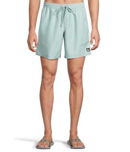 Quiksilver Men's Standard Everyday Solid 17 Nb Volley, Jade Grey