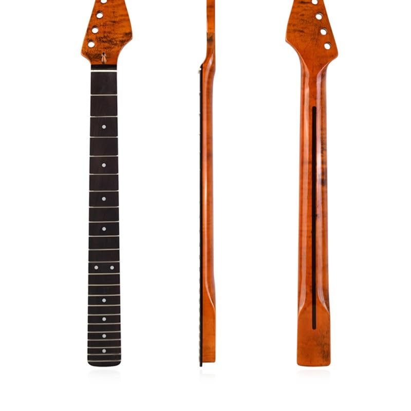 Manche guitare électrique érable 22 frettes touche palissandre DIY