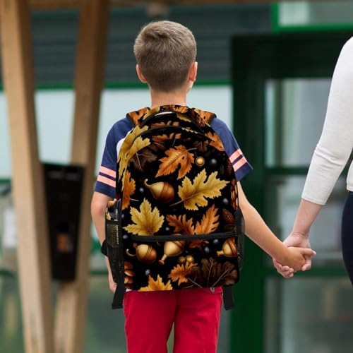 Sacs à dos de Thanksgiving confortables pour adolescents évitant le mal de dos à l'école
