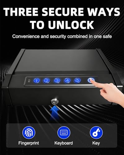 ZCF mate Biometric Gun Safe for Handgun Review
