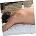 Anneome 2pcs Vacuum Cupping Cups for Cupping Therapy Muscle Knot Remover Suction Cups Plastic Moxibustion Chinese Tools