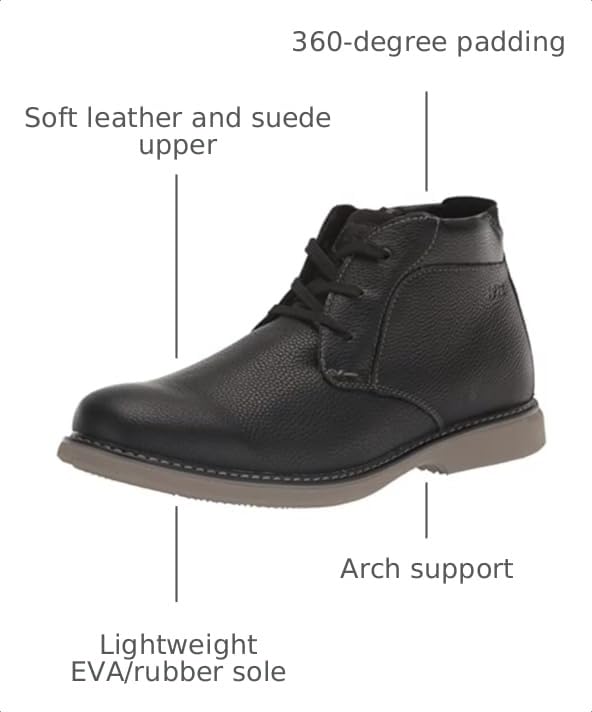 Image of Nunn Bush Otto Plain Toe Chukka Boots