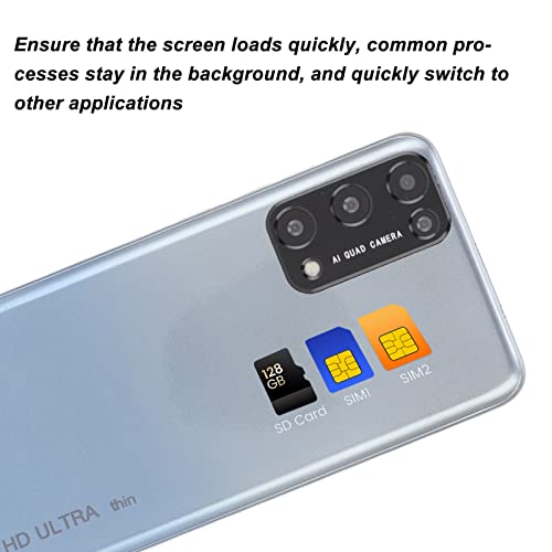 Zyyini Unlocked Cell Phone, 5.45 Inch 2Gb Ram 32Gb Rom, Android Smartphone Support Face Recognition Dual Sim Dual Standby Mobile Phone For Rino8 Pro(Gray) #TOP5