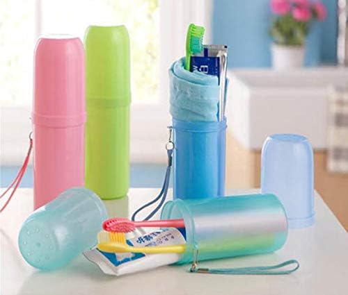 Portable Utility Outdoor Travel Toothbrush Storage Box Holder Tooth Mug Toothpaste Towel Cup Organizer Bath Accessories SN1693