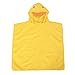 Accappatoio per bambini in cartone animato, salvietta unisex in puro cotone spesso per neonati, adatto per bambini di età compresa tra 3-6 anni(27 * 22 * 9cm-Anatra gialla)