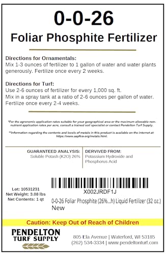 0-0-26 Fertilizante líquido foliar 32 oz miniatura 2