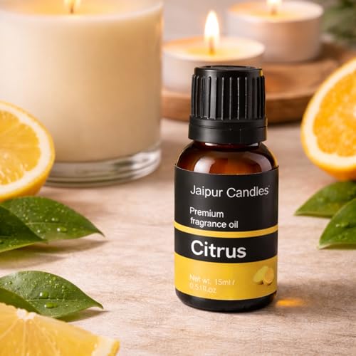 Image of Fragrance Oil | 15 ml | Aroma Oil for Home Fragrance | Best for Aromatherapy | Use in Diffusers, Candles, Air Fresheners (15ML, Citrus)