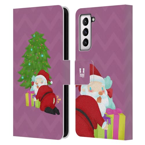 Étui portefeuille Samsung S21 FE 5G cadeau de Noël original en cuir