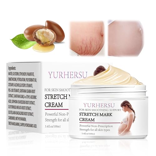 100g Crema para estrías, Crema para Estrías y Piel del Vientre, Reduce Estrías, Hidratación Profunda, Uso Durante y Post Embarazo