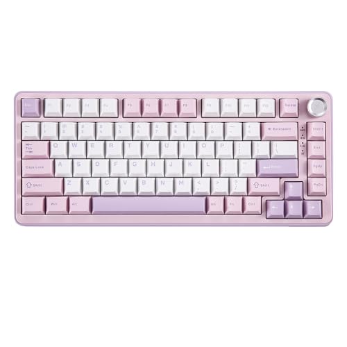 YUNZII B75 PRO 75% ガスケットゲーミングキーボード...