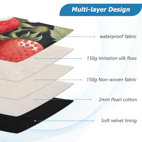 Funda para portátil de 13-14 pulgadas con estampado floral miniatura 4