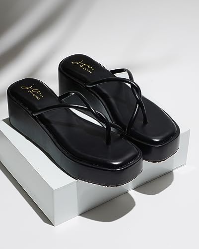 Image of JM LOOKS Fashion Stylish Casual Wedges Heel Sandal Fancy Comfortable Sole For Womens & Girls