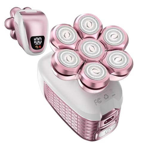 Wyklaus 5-in-1 Electric Razor for Women: All-in-One Rechargeable Shaver for Legs, Body & Bikini Line