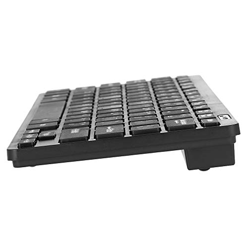 Teclado sem fio 2.4 GHz, mouse combo, adaptador de receptor USB ultrafino, capa protetora para noteb