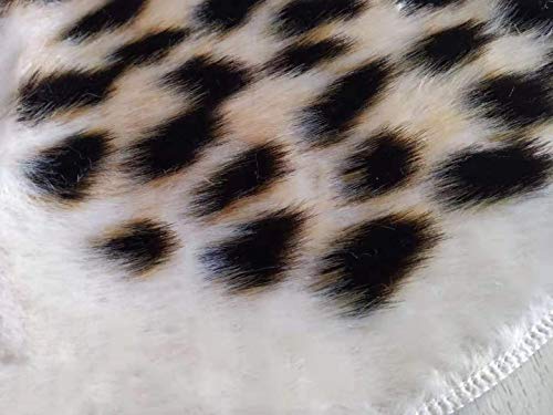 Yingda1992 Leopard Area Rug Animals Printed Hide Mats Faux Fur Cowhide Skin Carpet For Home Office thumb #5