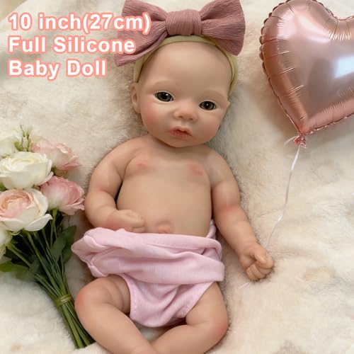Muñeca bebé de silicona realista 10 pulgadas OtardDolls miniatura 2