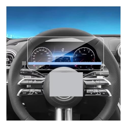 Film protecteur d'écran Benz GLC 2023 en verre trempé haute dureté anti-rayures pour navigation