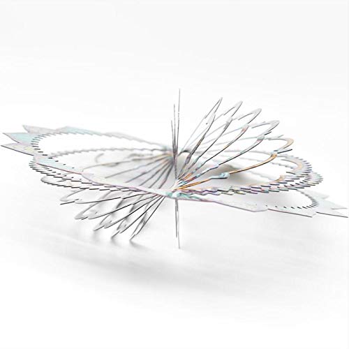 Hummingbird Wind Spinner Metal Garden Decor Outdoor 3D Stainless Steel Sculptures Kinetic Hanging Whirligigs Yard Art Decorations Backyard Indoor Patio Lawn Ornaments Clearance Sun Catcher Windmill #TOP4
