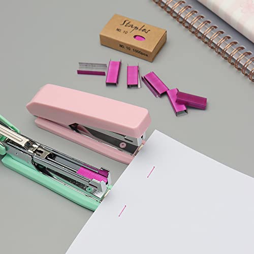 Staples Set - 4 Pack Mini Staples #10, Jam Free, 1000pcs Per Pack