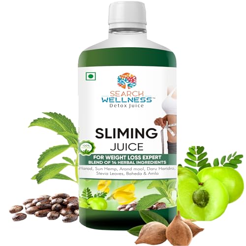 Image of Sliming juice 500ml (Pack of 1) | Supports Healthy Weight | Blend with 14 Herbs | Improve Metabolism & Digestion | Detox Liver | Non GMO & BPA Free | Sugar Free